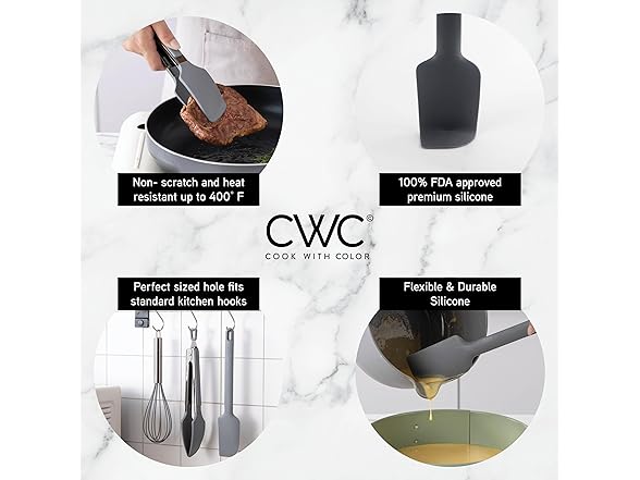 Stainless Steel BBQ & Tongs Set