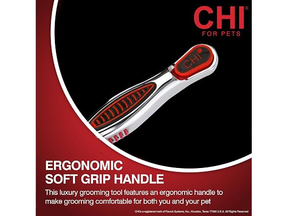 CHI for Dogs Dematting and Deshedding Rake