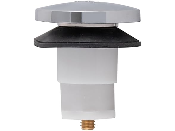 EZ-FLO ABS Tip-Toe Drain Stopper with Rubber Seal