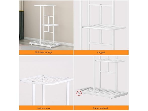 Takywep Metal Plant Stand 8 Tiers 