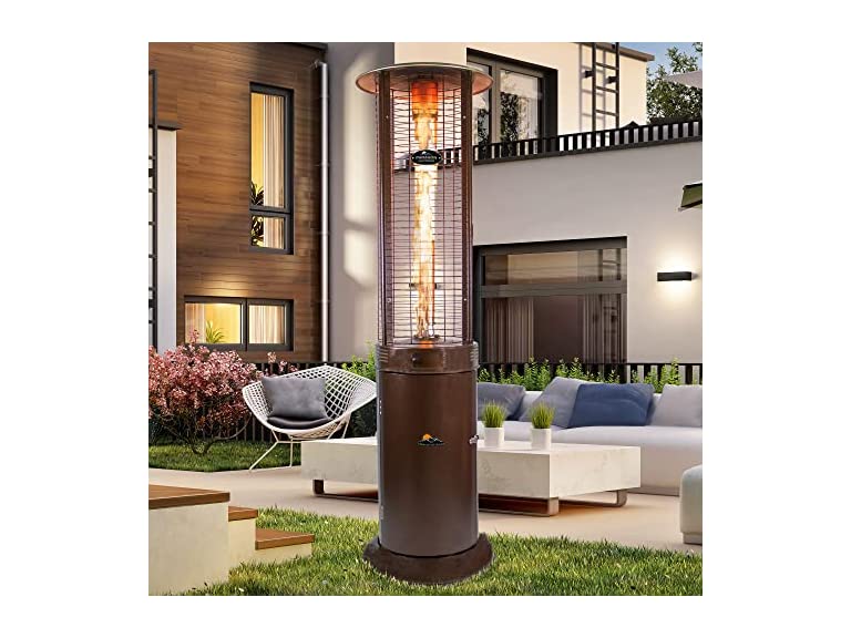 Paragon Outdoor OH-M744B Vulcan Flame Heater 82.5” 32K 