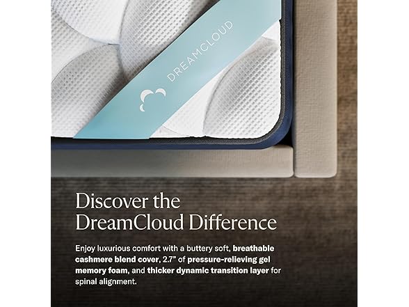 DreamCloud Premier 13" Cal King Mattress