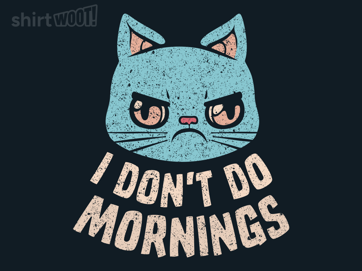 I Don't Do Mornings Cranky Cat - Gallery 9