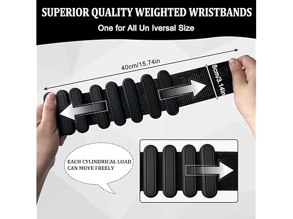 Jeikior Adjustable Ankle Weights