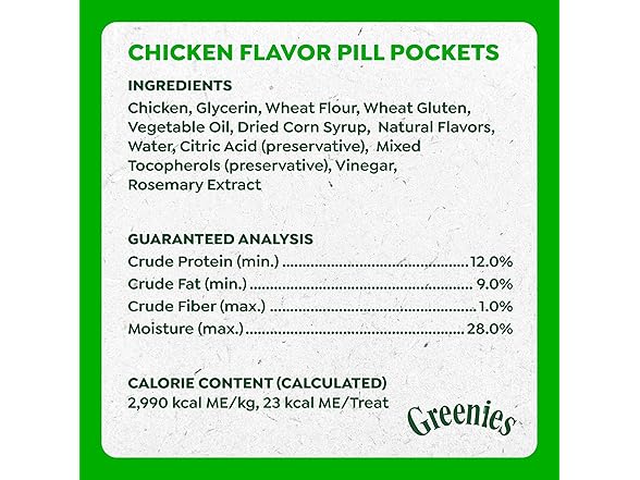 Greenies Pill Pockets for Dogs Large Size