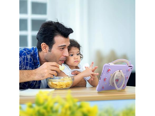 Super Cute Rainbow Handle Unicorn Case