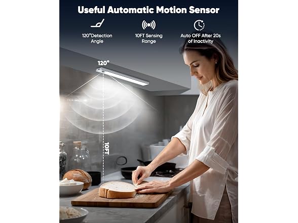 Brightever B0DMD29PL9 3-Pack Under Cabinet Lighting