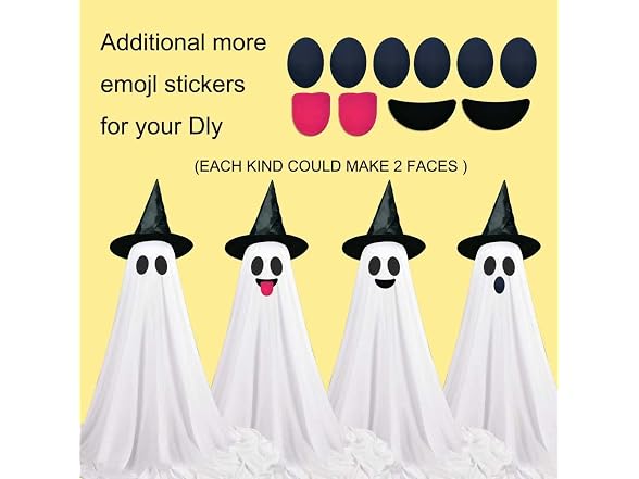 VersaCharm 2 Pack Ghost Decoration