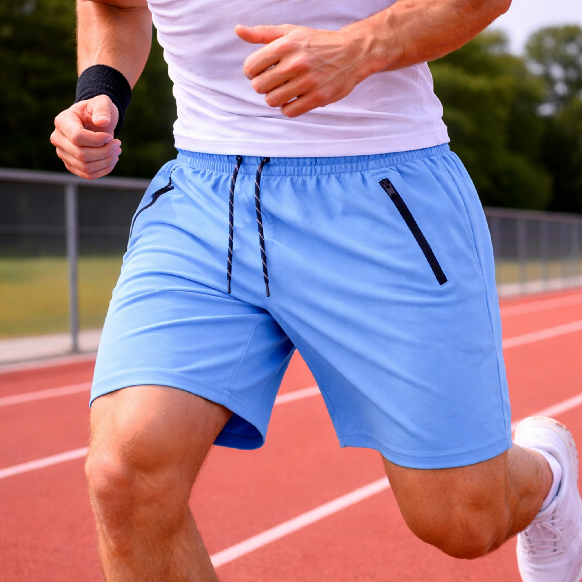3Pk Mens Performance Training Shorts - Gallery 29
