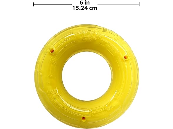 Nerf Dog 6in TPR/PP Scented Chicken Ring