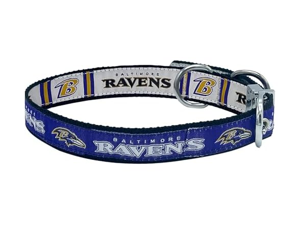 Pets First Reversible NFL Dog Collar
