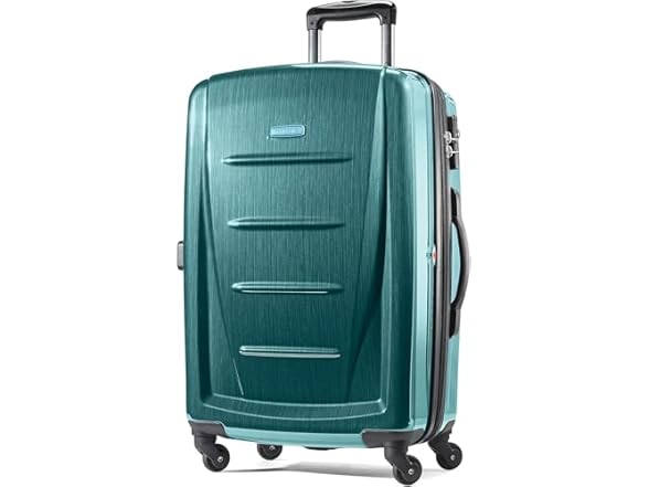 Samsonite Winfield 2 Hardside Spinner Checked-Large, 28" - Cactus Green