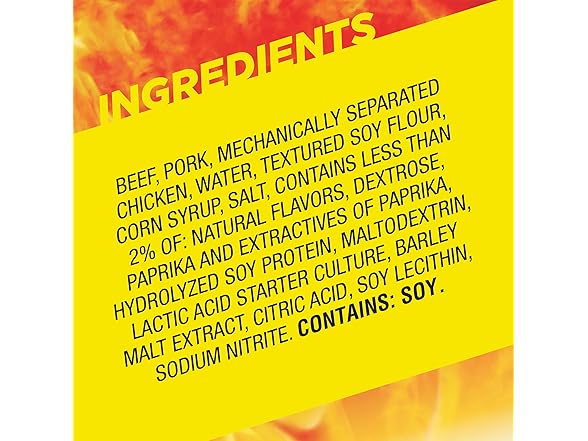 26Ct Slim Jim Smoked Meat Sticks, Original Flavor