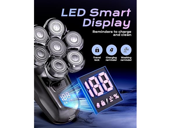 5-in-1 Electric Head Grooming Kit