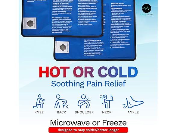 XXL Gel Ice Packs 4pk 11x14.5in
