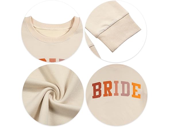 Women's Bachelorette Bride Sweatshirt