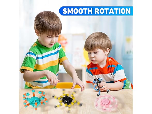 Transformable Fidget Spinners