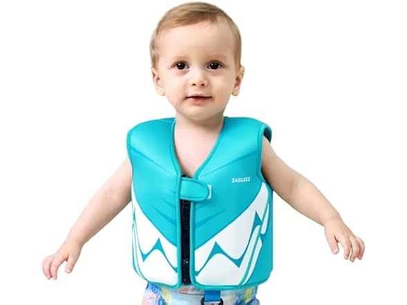 INIGGII Toddler Swim Vest for 20-28 lbs