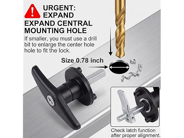 Hurrikom T-Handle Lock