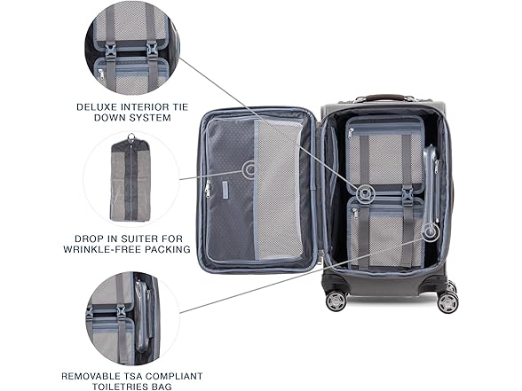 Travelpro Platinum Elite Softside Expandable Carry on