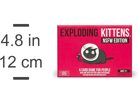 Exploding Kittens NSFW Edition 2-5 Players