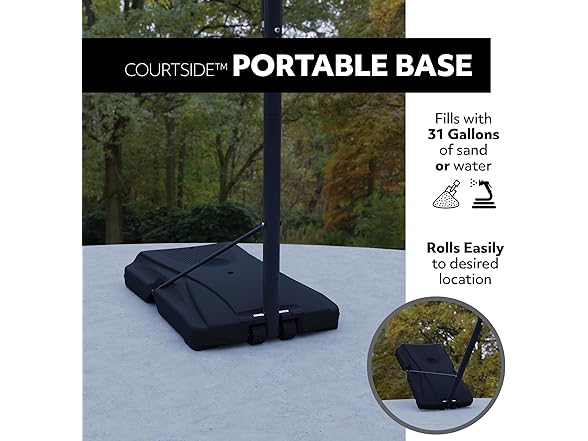 Courtside Portable Basketball Hoop