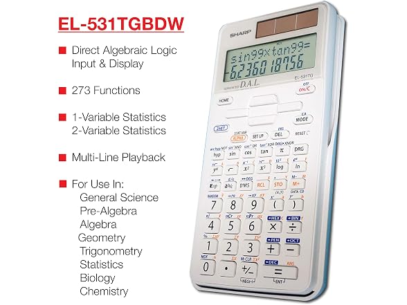 Sharp EL-531TGBDW 12-Digit