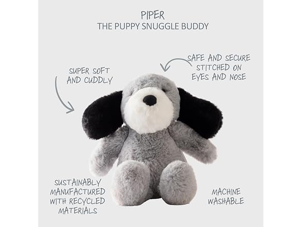 Butterblu Snuggle Buddy, Piper The Puppy