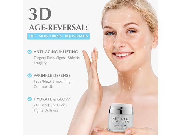 Retinol Collagen Face Cream: Wrinkle