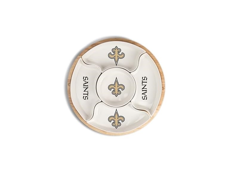 SAINTS Wood Serving Tray (16in)