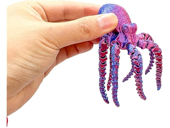 Raymond Geddes 3D Printed Octopus Fidget Toys – Pack of 16