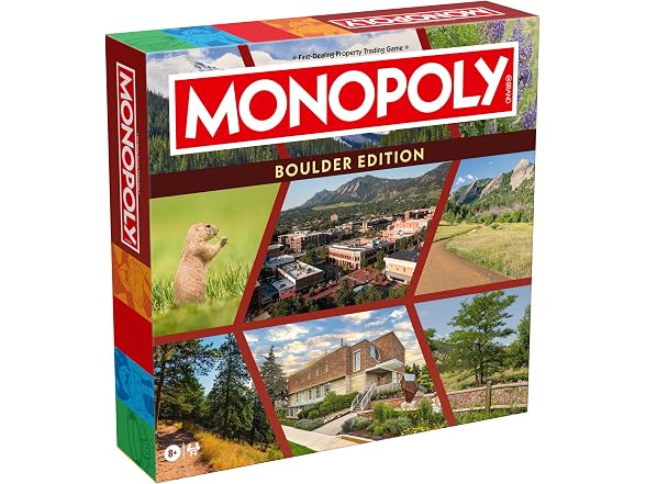 Monopoly Board Game – Boulder, CO Edition
