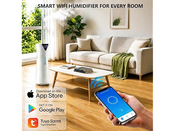 MONISEN 17L Ultra Quiet Smart Humidifier