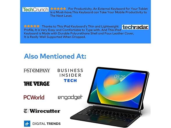 runelk Keyboard Case for iPad