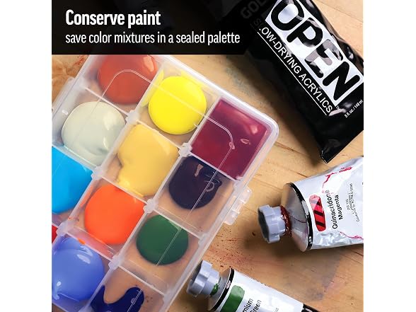 OPEN Slow-Drying Acrylics by GOLDEN, Red