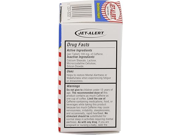 Jet-Alert Caffeine 100mg 120ct 4pk