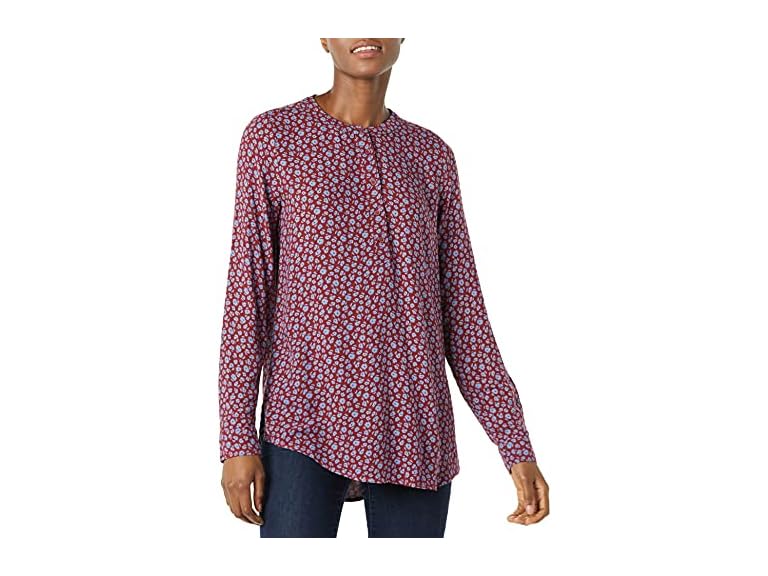 Amazon Essentials Womens Long Sleeve Woven Blouse