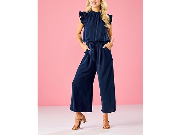 Mud Pie Women (S) Arlette Jumpsuit
