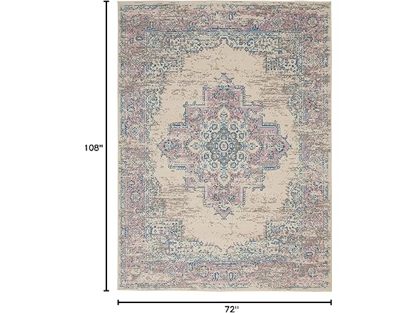 SAFAVIEH Nourison Home Grafix GRF14, 6' x 9' Rug