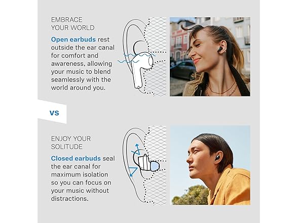 Sennheiser ACCENTUM Open Earbuds Cream