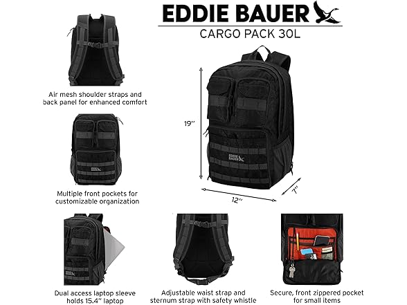 Eddie Bauer Cargo Tactical Backpack