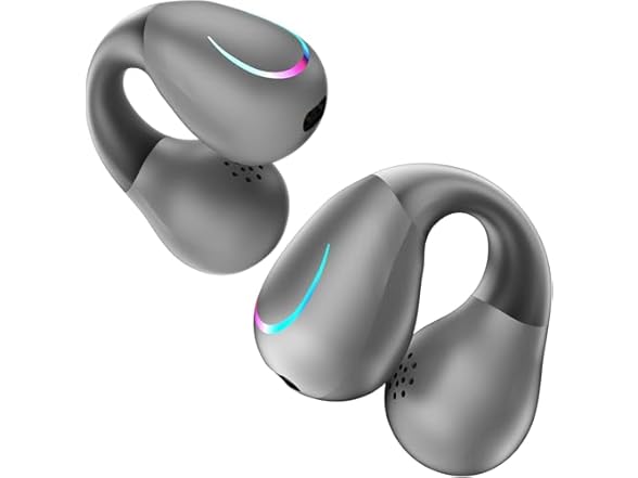 ZIDOXING Open Ear Clip On Headphones
