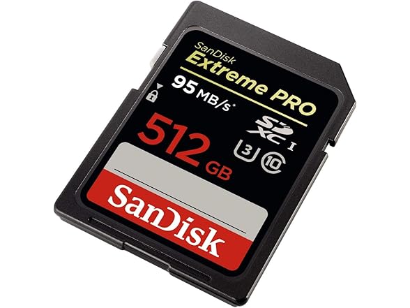 SanDisk 512GB Extreme PRO SDXC UHS-I Card