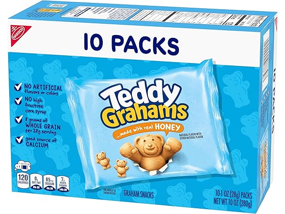 Teddy Grahams Honey 10pk