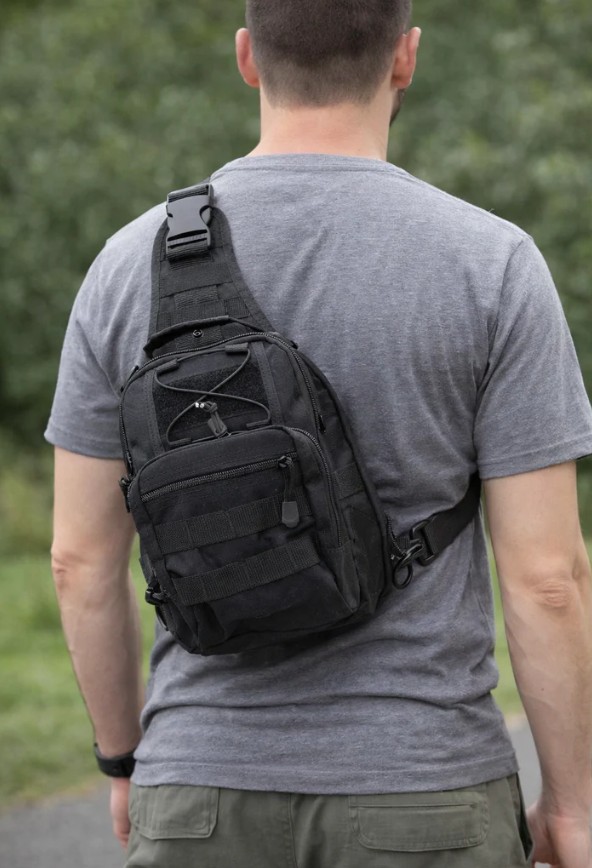 Shoulder Bag – Tactical Chest Sling Bag (5 Liter) - Gallery 6