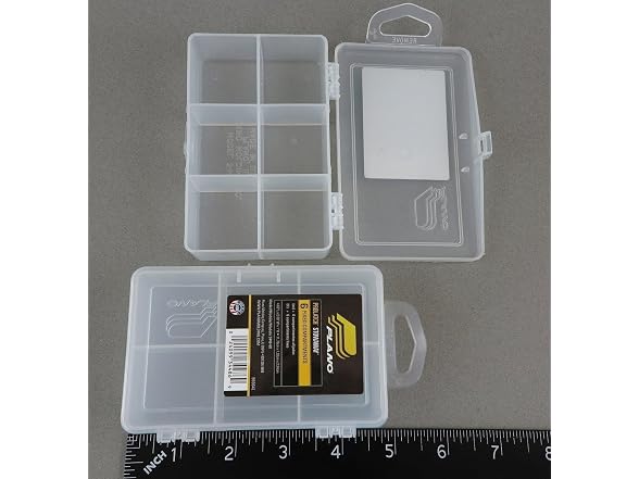 Plano 3448-60 6 Compartment Clear Organizer