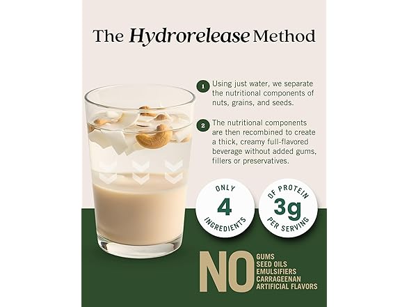 Elmhurst 1925 Unsweetened Coconut & Cashew Milk