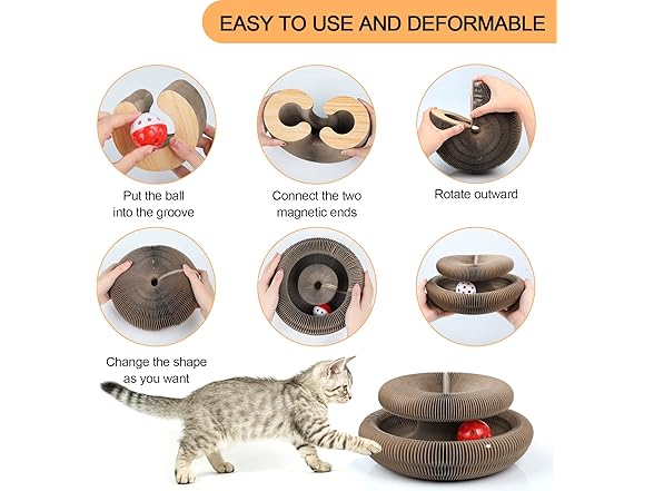 FluffyDream Magic Organ Cat Scratching Board