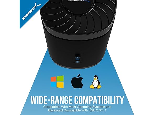 USB 3.0 4-Bay 2.5” SATA SSD and HDD Docking Station