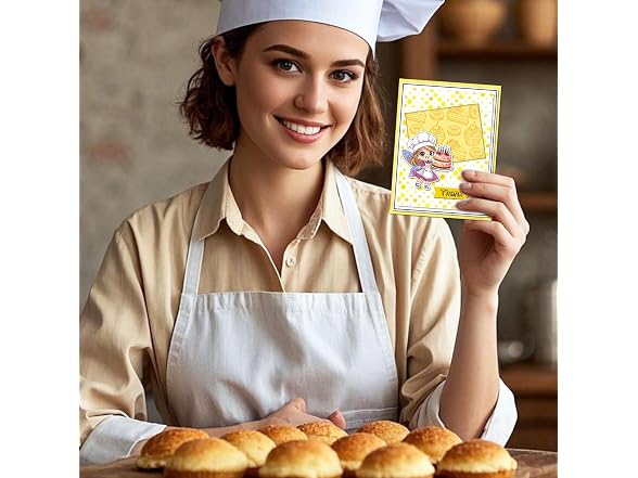GLOBLELAND Baking Fairy Clear Stamps for